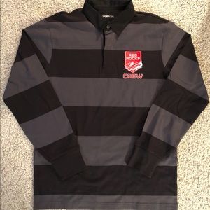 Red Rocks Crew Logoed Rugby Shirt